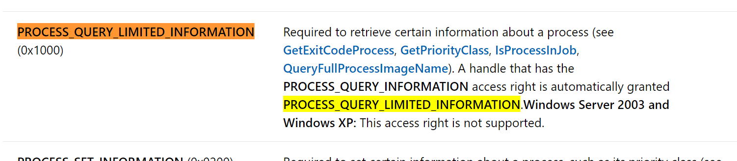 PROCESS_QUERY_LIMITED_INFORMATION